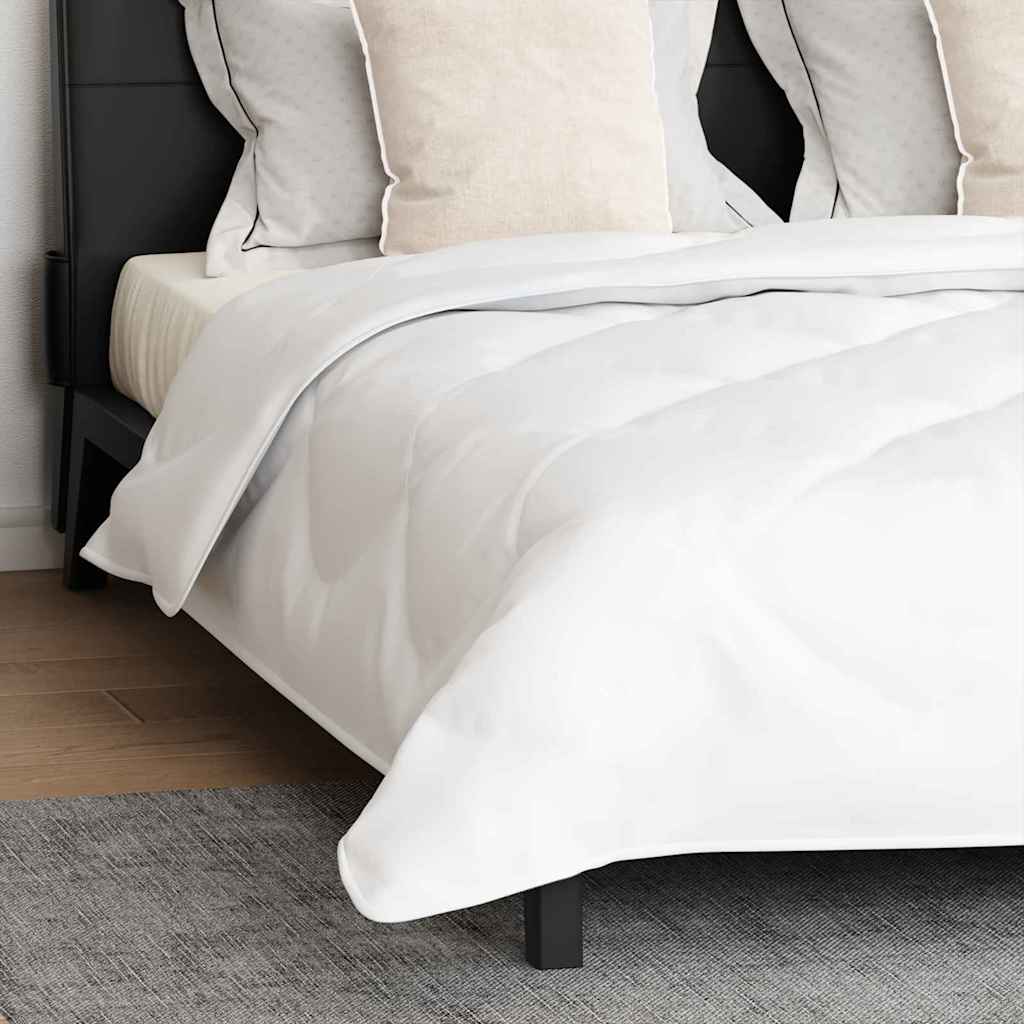Sommerdecke mit Kissen 3 pcs Weiß Mikrofaser